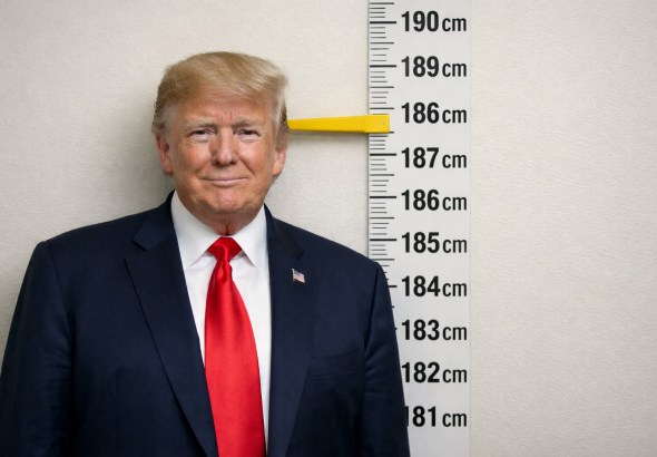 Donald Trumpin pituus