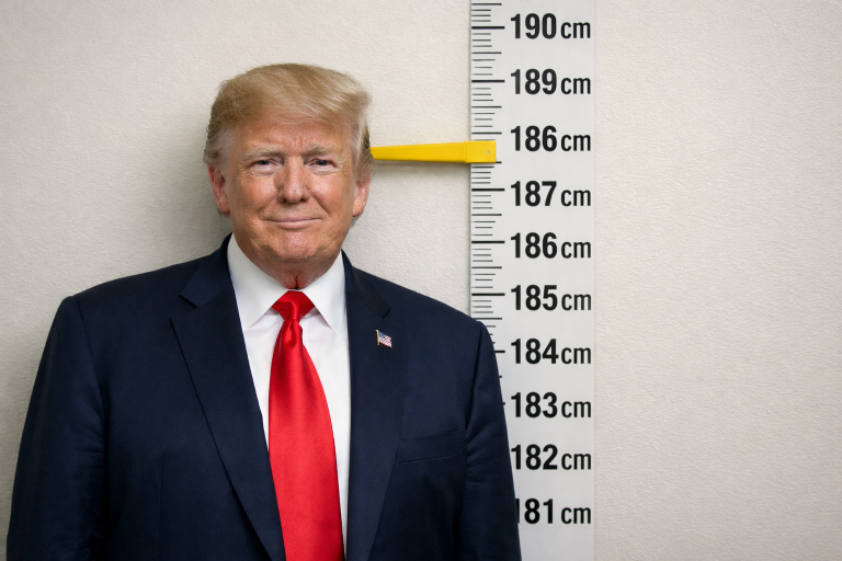 Donald Trumpin pituus