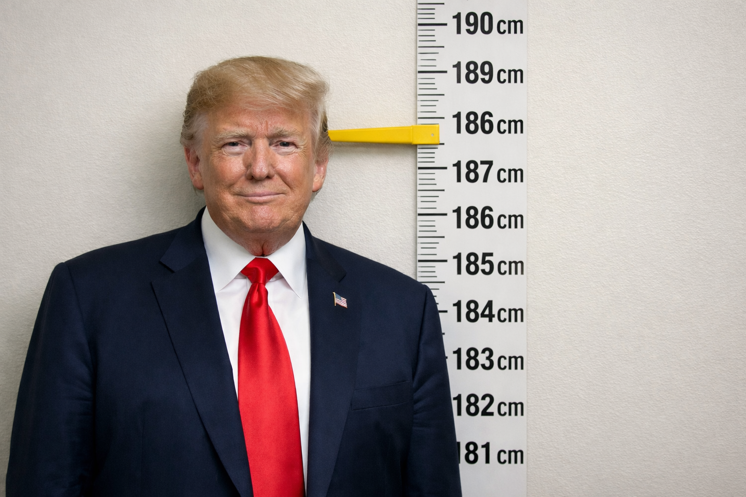 Donald Trumpin pituus